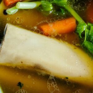 Bone Broth Veld Lamb with Garlic & Vegetables 750ml In Glass