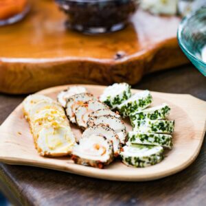 Rolled Labneh in Olive Oil with Herbs 400g