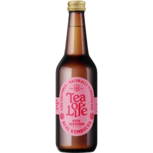 Tea of Life Rose Geranium 340ml