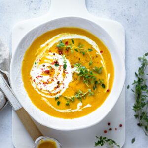 Plant Based Spicy Patat & Coconut Milk Soup 650ml In Glass